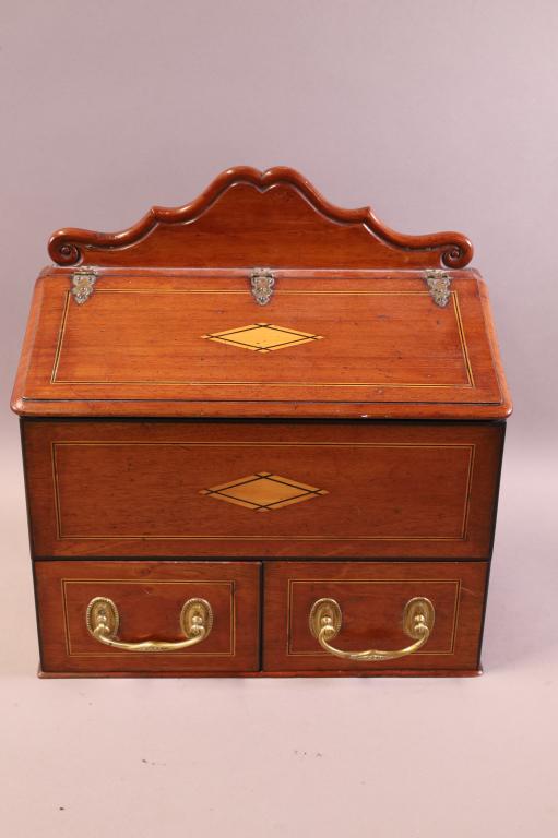 ANTIQUE INLAID LETTER BOX (1 of 6)