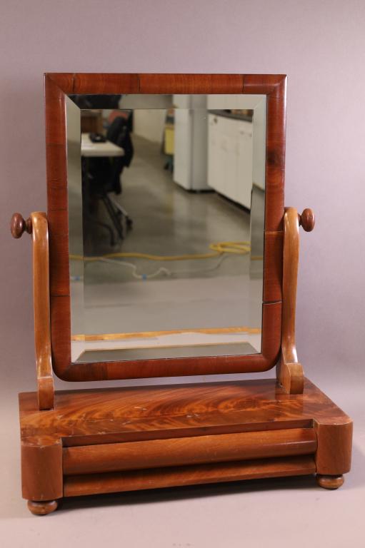 19TH CENTURY EMPIRE SHAVING MIRROR (1 of 3)