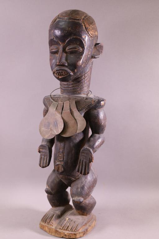 CARVED AFRICAN FIGURE (1 of 3)