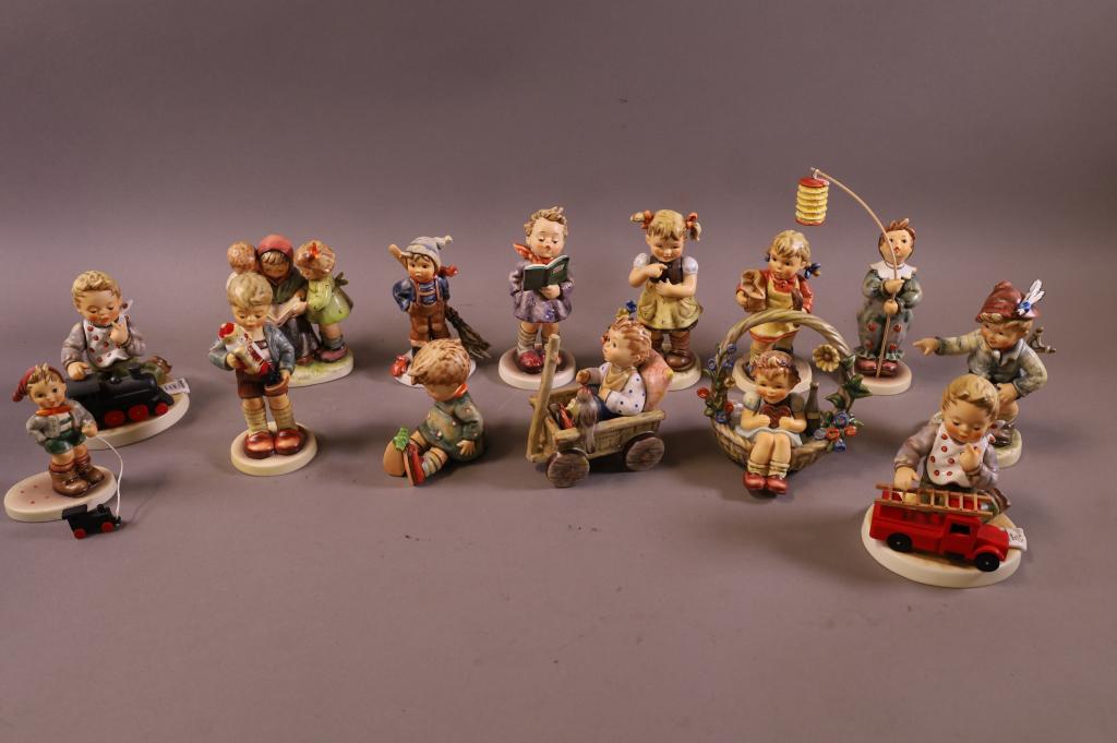 14 FIRST ISSUE HUMMEL FIGURES (1 of 5)