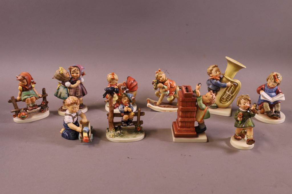 10 HUMMEL FIGURES (1 of 4)
