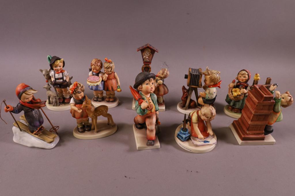 10 HUMMEL FIGURES (1 of 4)