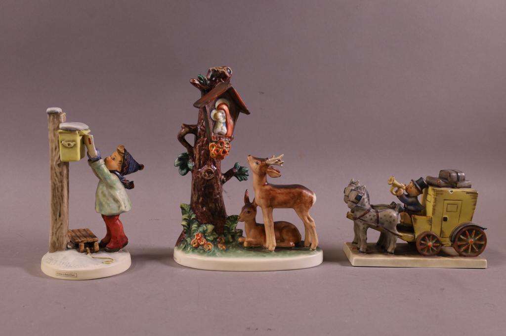 3 LARGE HUMMEL FIGURES (1 of 5)