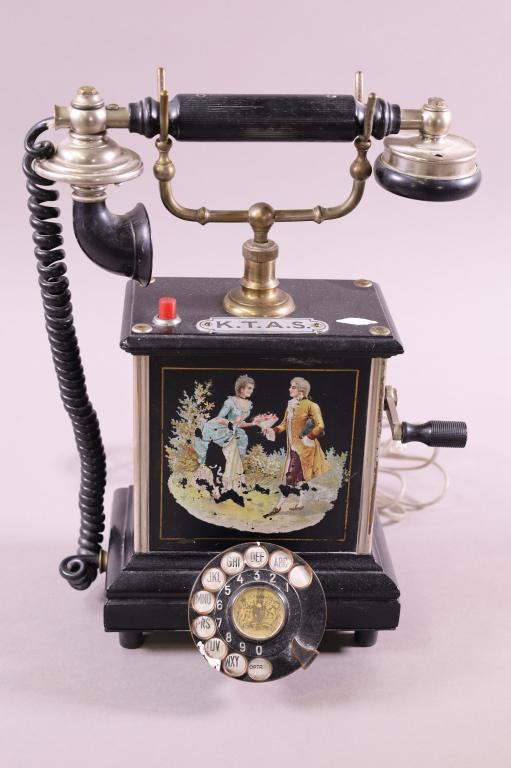 ANTIQUE EUROPEAN TELEPHONE (1 of 3)