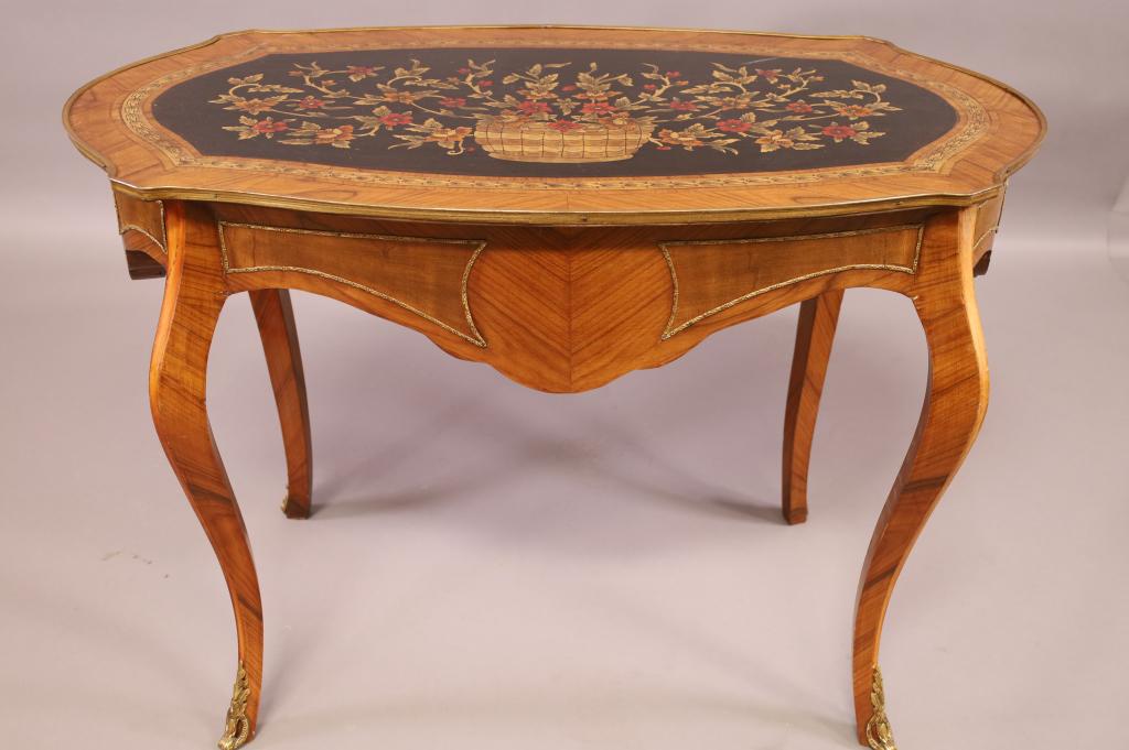 FRENCH PARLOR TABLE (1 of 3)