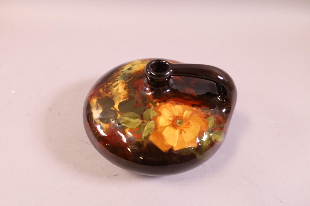 WELLER AURELIAN HANDLED VASE (1 of 3)