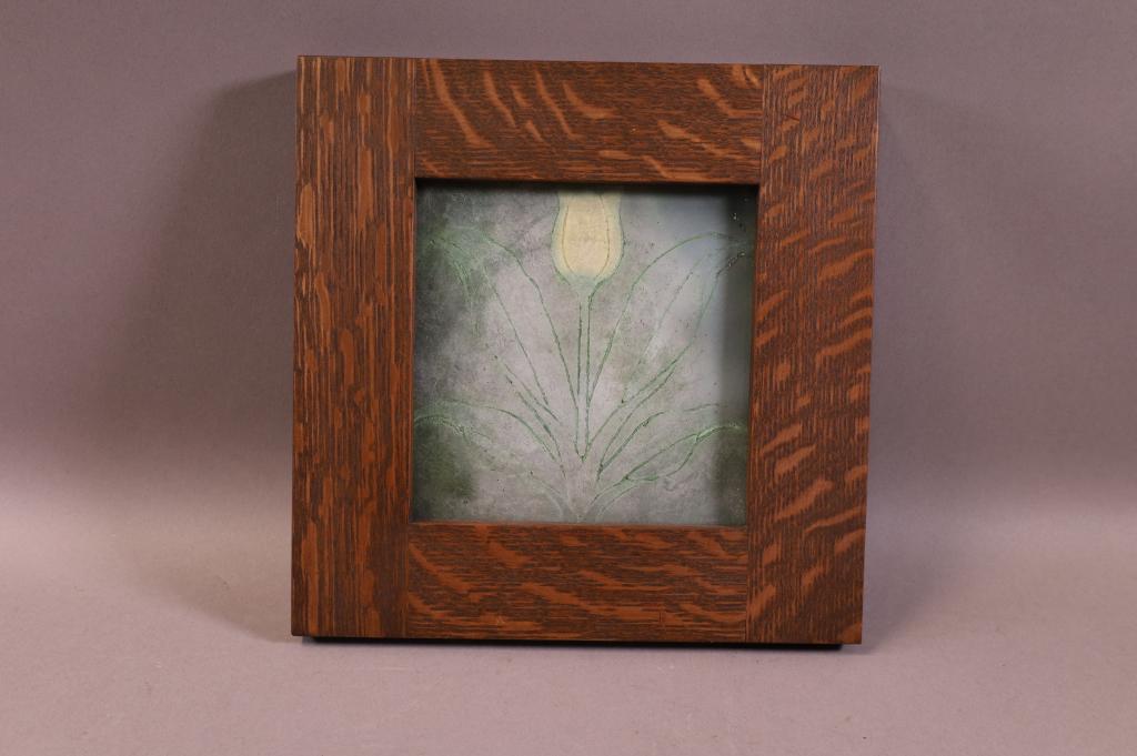 ARTS & CRAFTS FRAMED TILE (1 of 2)