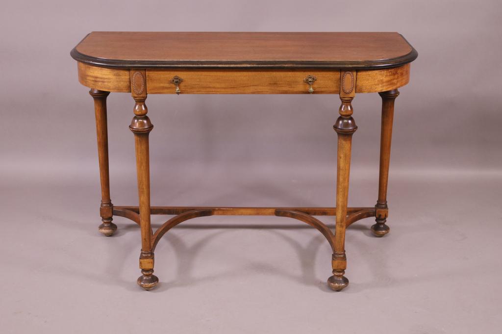 1930'S SINGLE DRAWER CONSOLE TABLE (1 of 3)