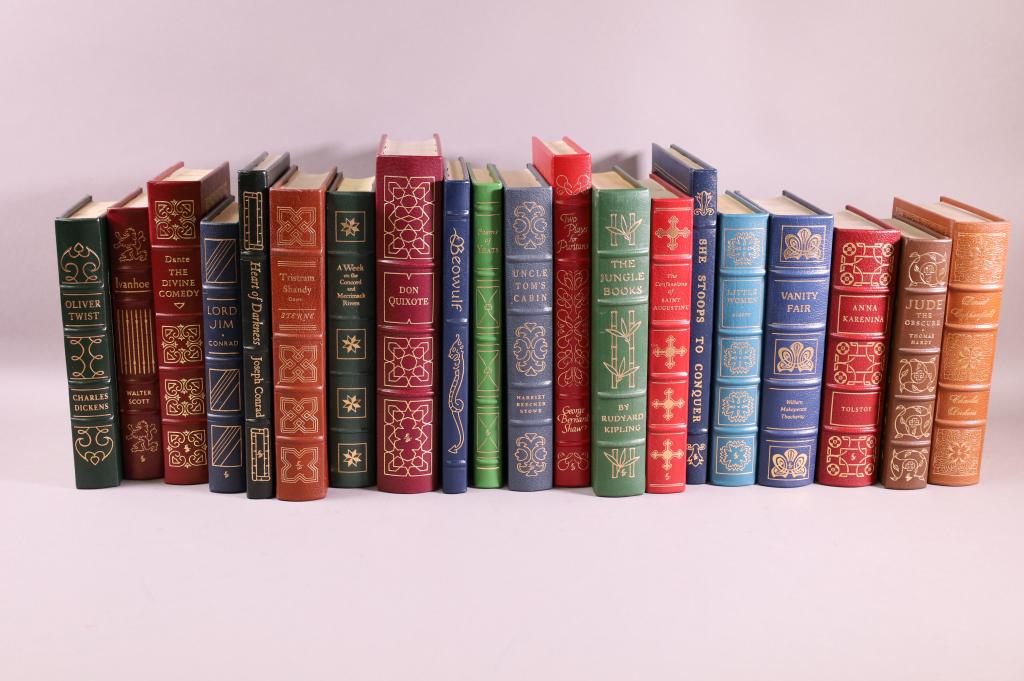 COLLECTION OF 40 EASTON PRESS LEATHER BOUND BOOKS (1 of 8)