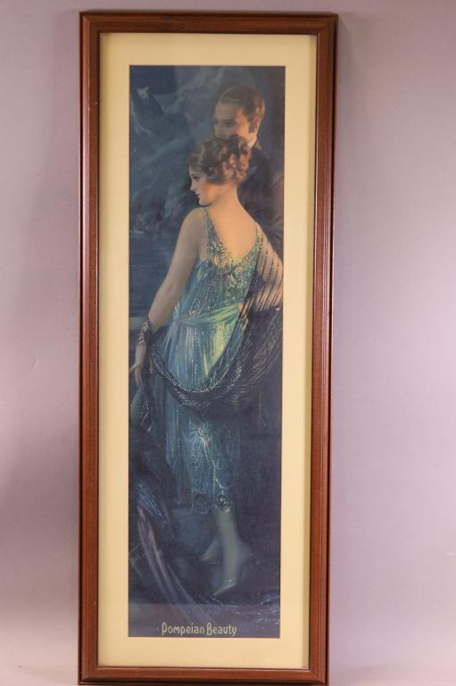 1920'S "HONEYMOONING IN THE ALPS" PRINT (1 of 2)