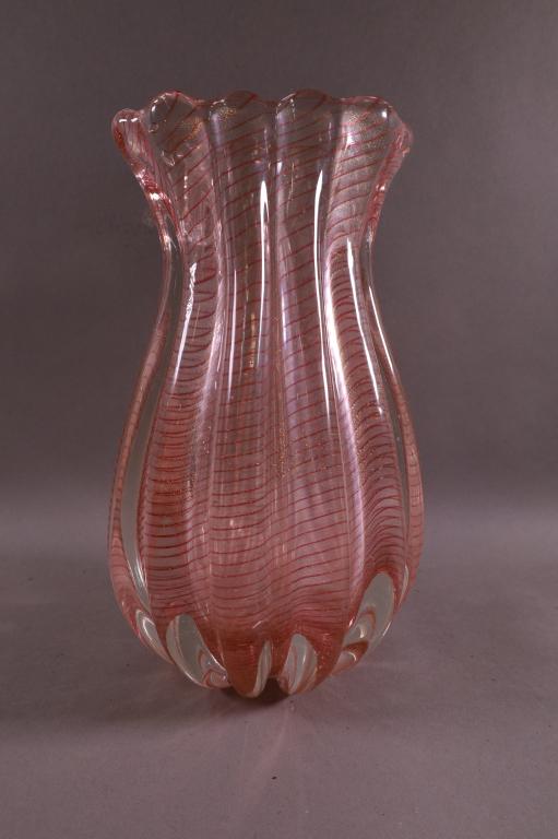 MURANO ART GLASS VASE (1 of 3)