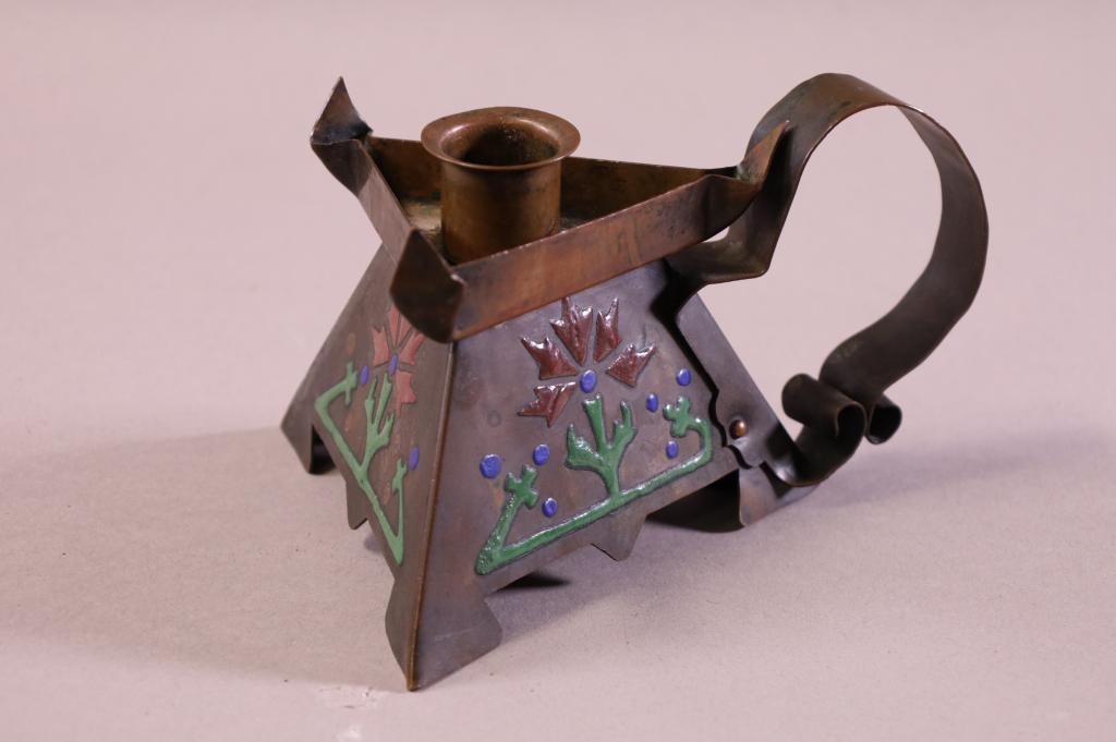 THE ART CRAFTS SHOP HANDLED CANDLESTICK (1 of 3)