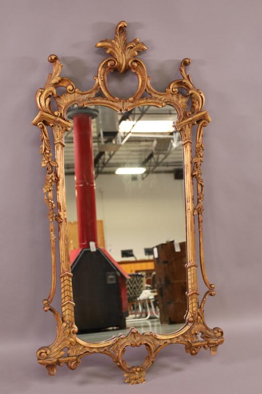 CARVED GESSO WALL MIRROR (1 of 5)