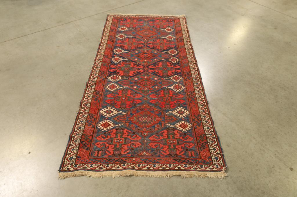 APPROX 7' 6" x 3' 8" HANDMADE PERSIAN RUG (1 of 5)