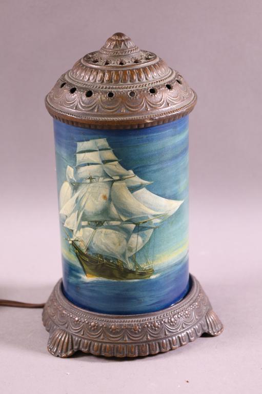 1920'S LIGHTHOUSE SCENE MOTION LAMP (1 of 2)