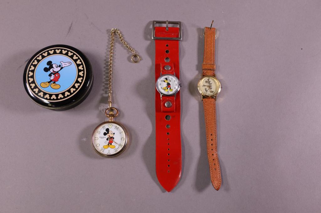 3 MICKEY MOUSE WATCHES (1 of 4)