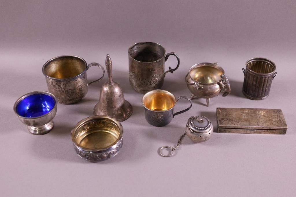 10 PIECE LOT OF STERLING ITEMS (1 of 6)