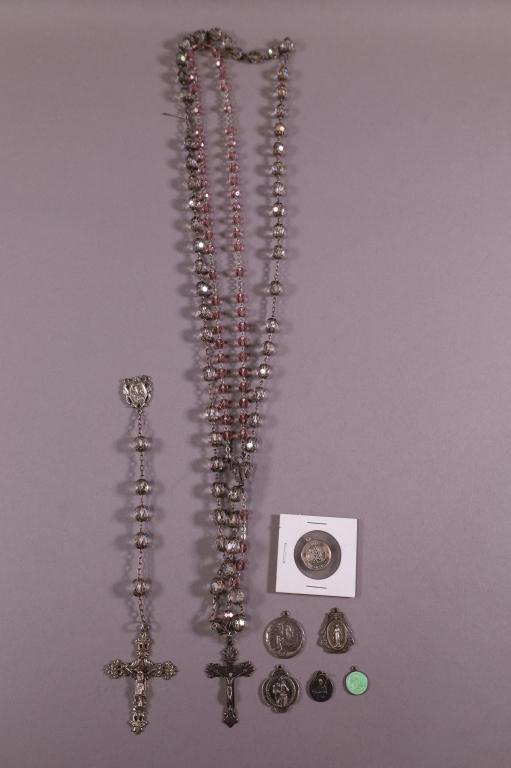 8 PIECE STERLING RELIGIOUS ITEMS (1 of 3)