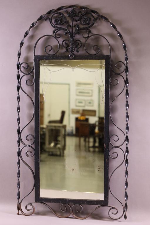 SPANISH STYLE IRON WALL MIRROR (1 of 3)