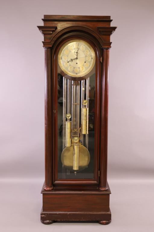 6 TUBE HALL OR GRANDFATHER CLOCK (1 of 7)