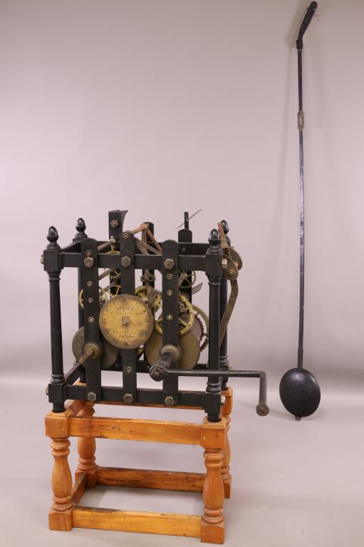 CLOCK TOWER ON STAND (1 of 8)