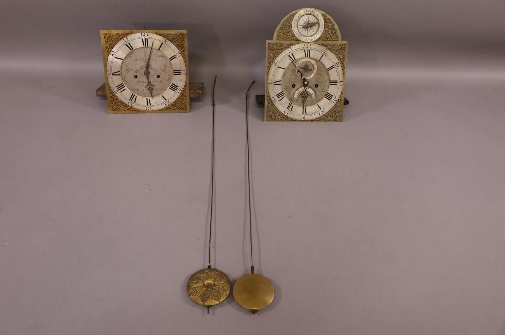 2 ANTIQUE CLOCK WORKS (1 of 6)