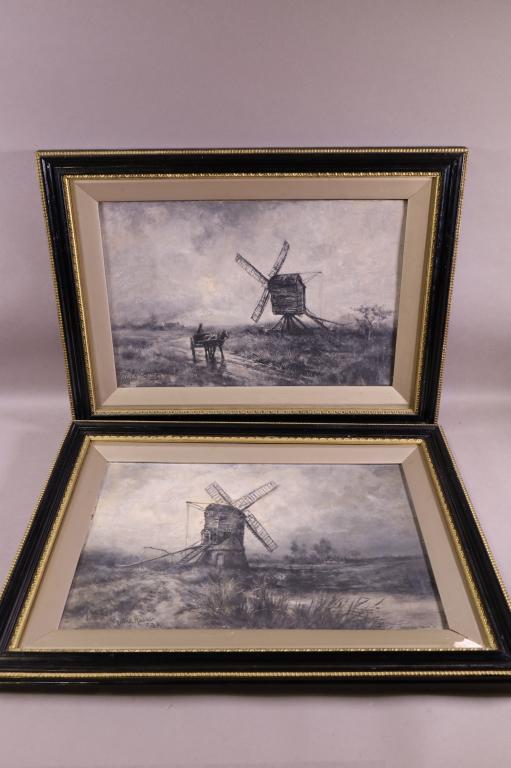 2 ROBERT ROUSE LANDSCAPE PAINTINGS (1 of 7)