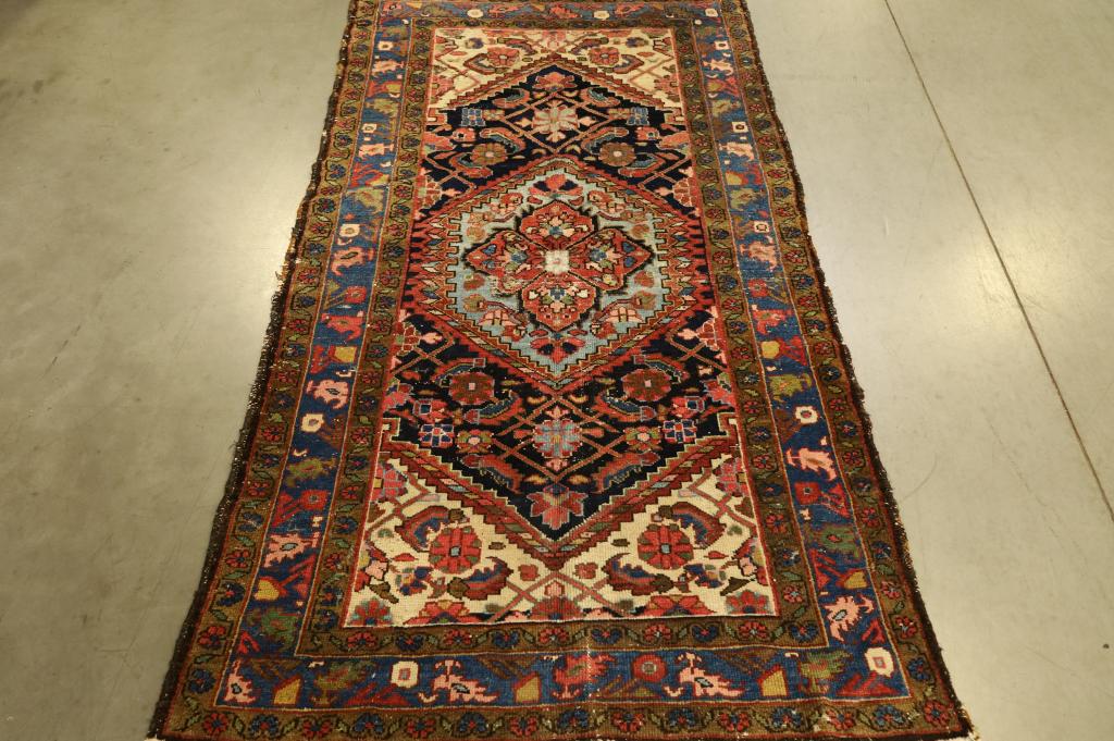 APPROX 6' 7" x 3' 8" HANDMADE PERSIAN RUG (1 of 5)