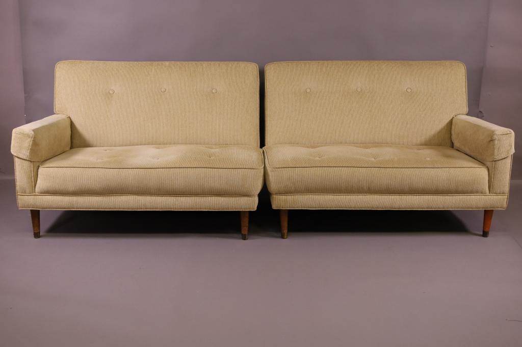 MID CENTURY MODERN 2 PIECE SOFA (1 of 4)