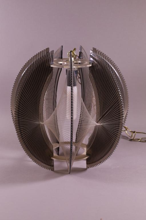 MID CENTURY HANGING LAMP (1 of 3)