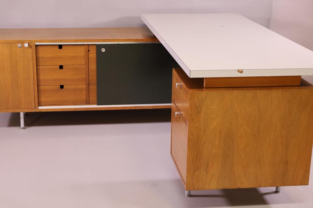 George Nelson L Shape Executive Desk