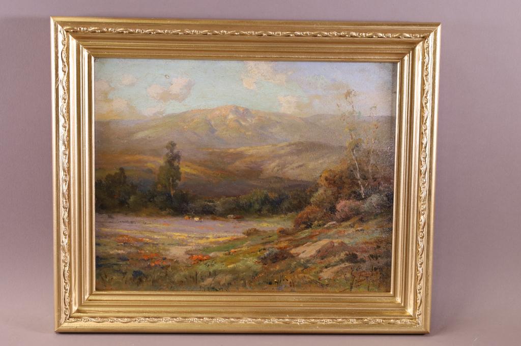 ANGEL ESPOY TEHACHAPI MOUNTAINS OIL PAINTING (1 of 5)