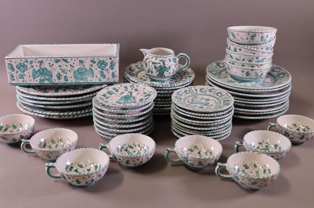 59 PIECE ITALIAN DISH SET (1 of 4)