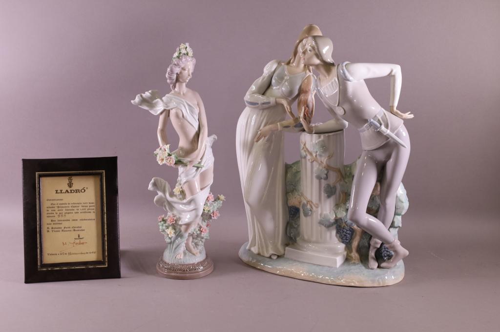 2 LARGE LLADRO FIGURES (1 of 9)