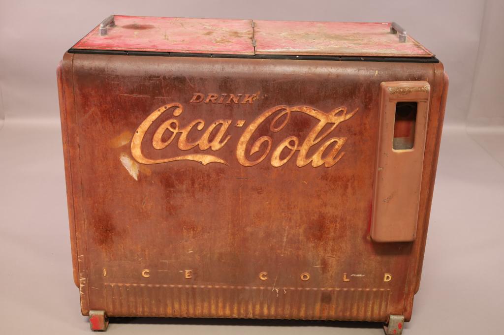 COCA-COLA METAL COOLER (1 of 6)