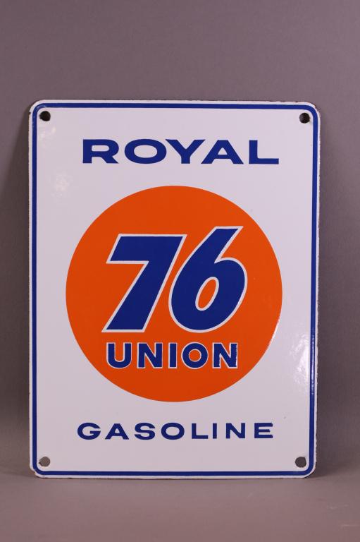 UNION 76 ROYAL GASOLINE (SMALL) SIGN (1 of 3)