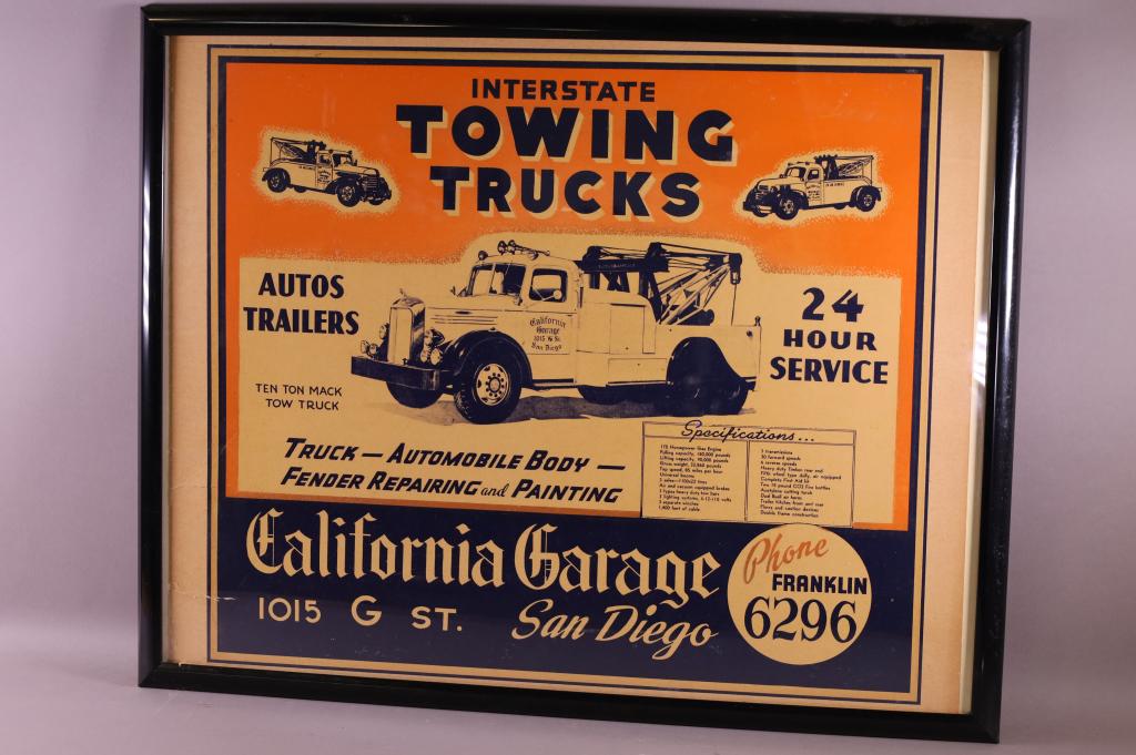 CALIFORNIA GARAGE SAN DIEGO POSTER (1 of 2)