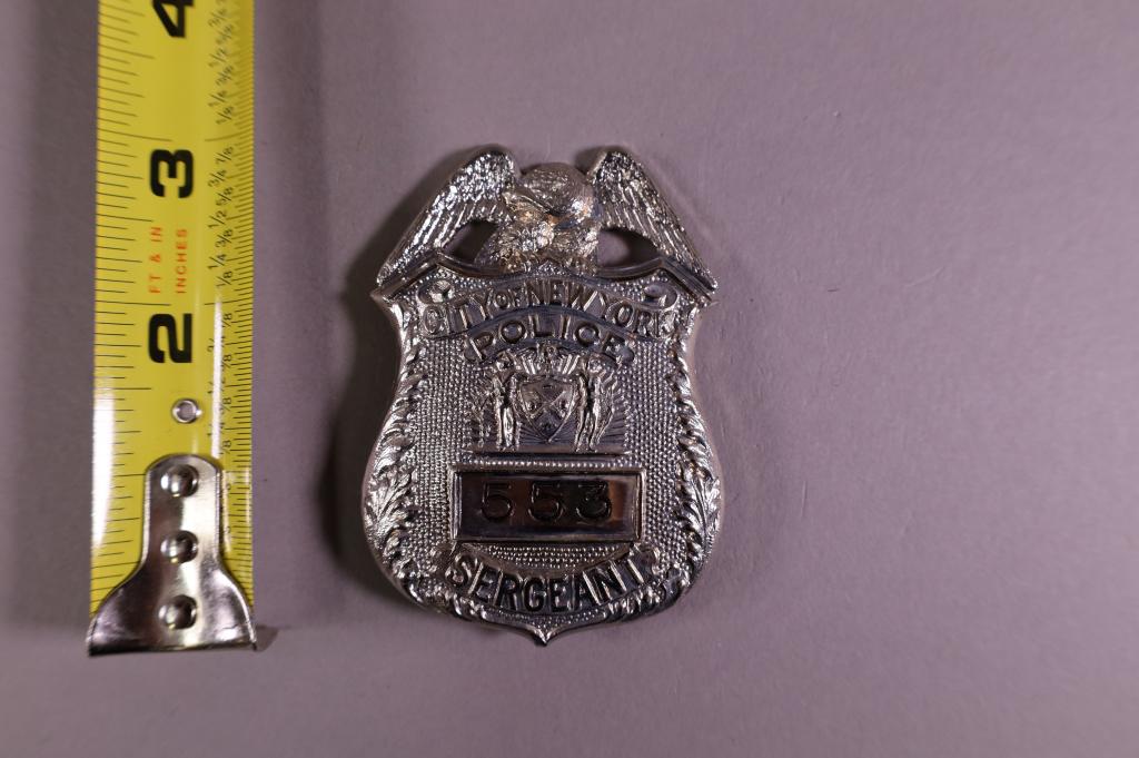 特価SALE！ビンテージ！U.S. City of New York Police Cap #9370
