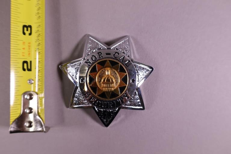 OBSOLETE NOR-CAL SECURITY BADGE (1 of 2)