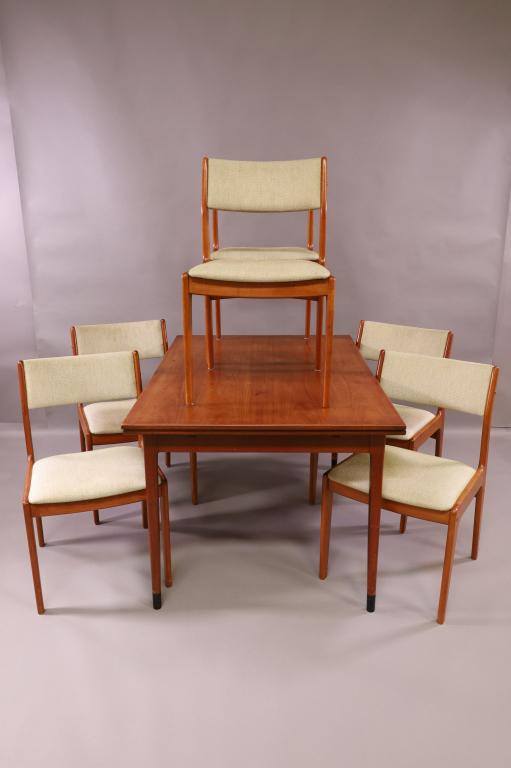 MID CENTURY MODERN TEAK DINING SET Oct 01, 2022 Redlands Antique