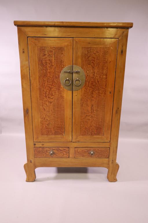 CHINESE TWO DOOR CABINET (1 of 2)