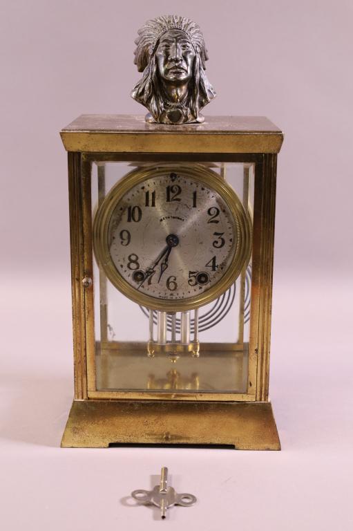 1900'S SETH THOMAS SHELF CLOCK (1 of 4)