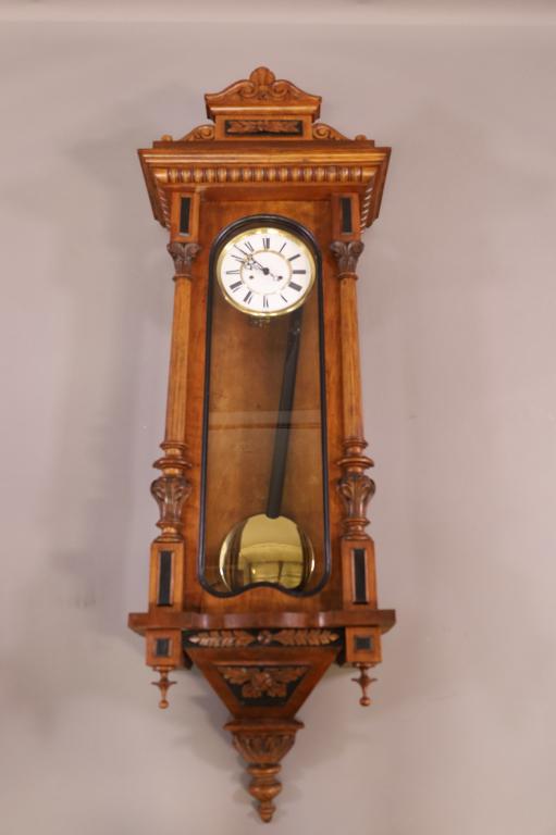 VIENNA TWO WEIGHT REGULATOR WALL CLOCK (1 of 4)