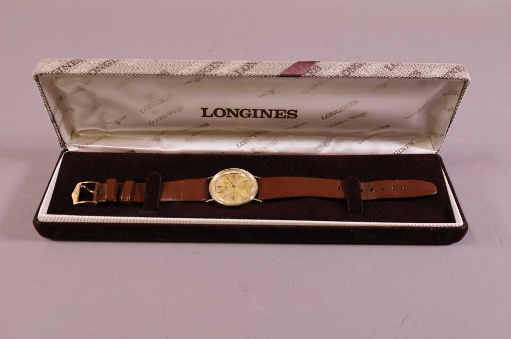 14K LONGINES WRIST WATCH (1 of 5)