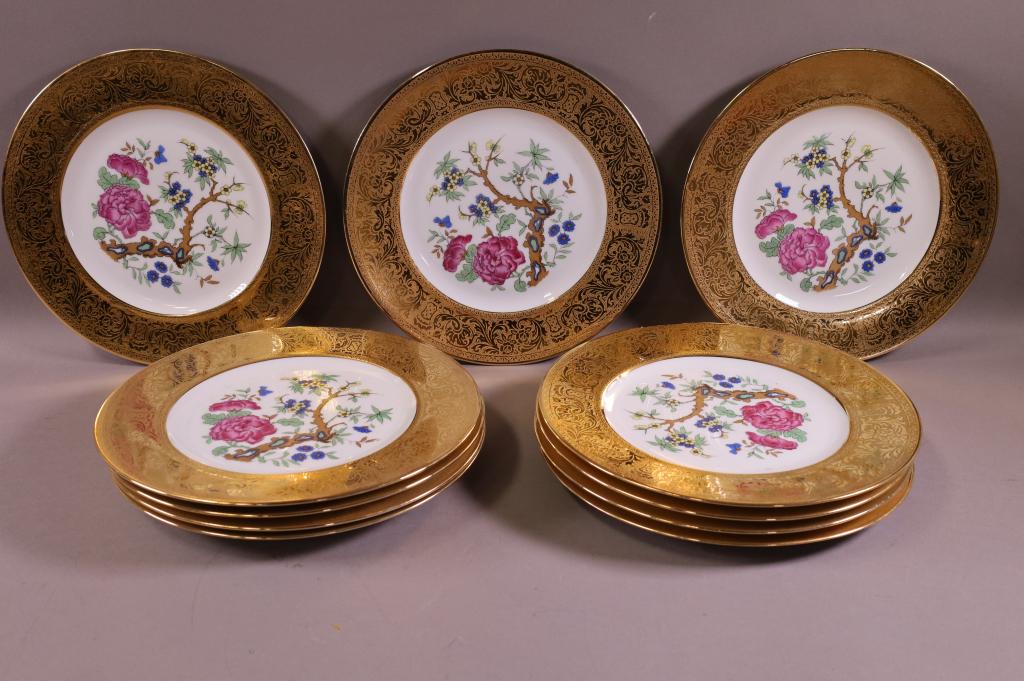 11 ROYAL BAVARIAN DINNER PLATES (1 of 3)