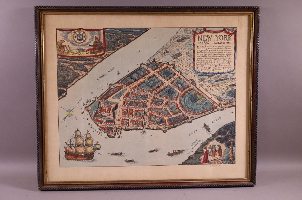 NEW YORK MAP DRAWING (1 of 4)