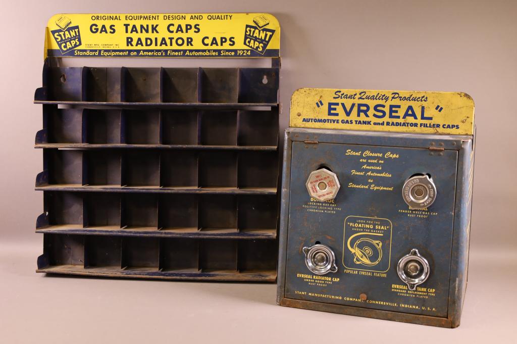 2 COUNTER TOP RADIATOR CAP DISPLAYS (1 of 4)