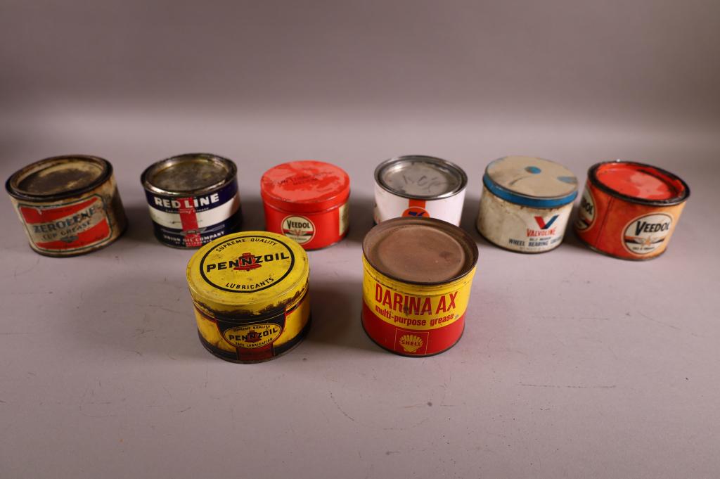 TEN 1 POUND GREASE CANS (1 of 3)
