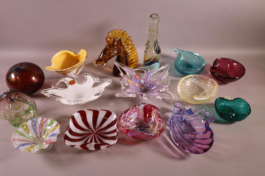 15 PCS OF MURANO GLASS (1 of 5)