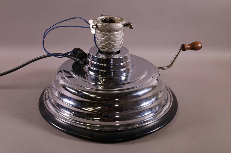 Antique Revolving Musical Christmas Tree Stand